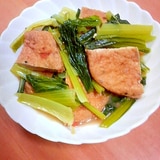 小松菜とがんもどきの煮物